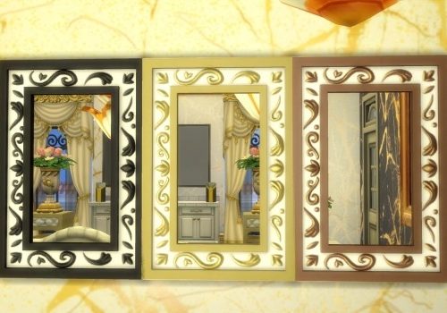 Sink and Mirror by AdonisPluto at Mod The Sims
