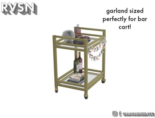 Sip Back and Relax Functional Bar Cart Set