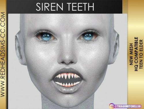 SIREN MERMAID by Thiago Mitchell at REDHEADSIMS