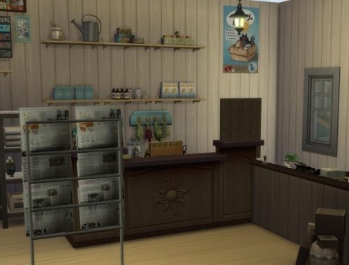 Sjøboden Landhandleri store at KyriaT’s Sims 4 World