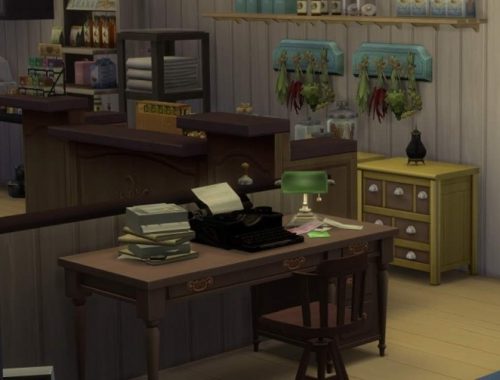 Sjøboden Landhandleri store at KyriaT’s Sims 4 World