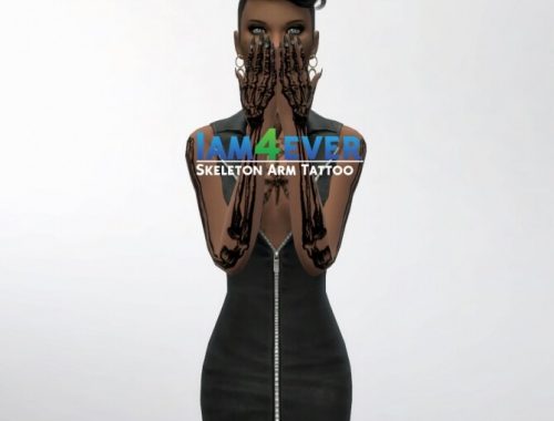 Skeleton Arm Tattoo Set by Iam4ever