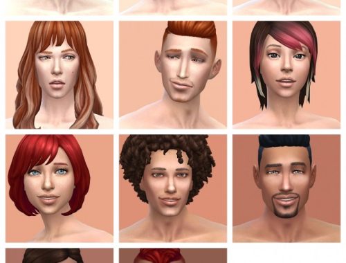 Skin Tones Glow Edition and Skin Texture Overhaul at Kijiko