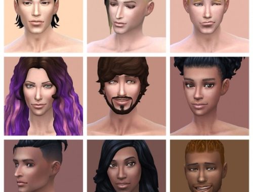 Skin Tones Glow Edition and Skin Texture Overhaul at Kijiko