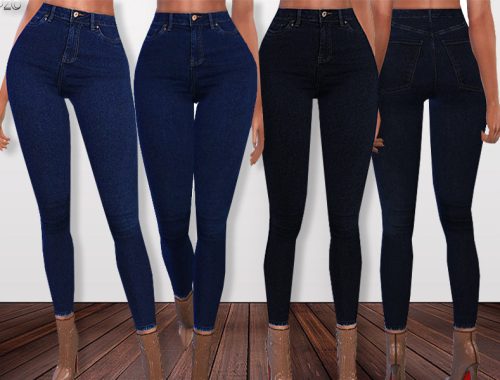 Skinny Fit Denim Jeans 092