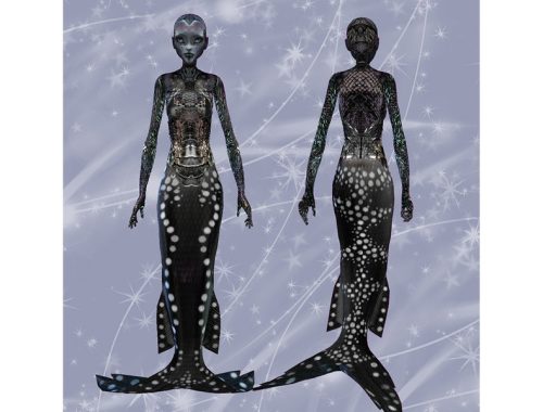 Skinton for female sim mermaids Siren