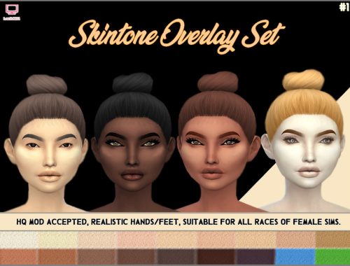 Skintone Overlay Set  #1