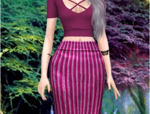 Skirt Knit at Jenni Sims