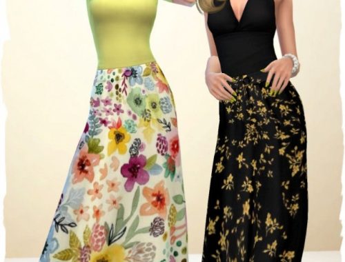 Skirt Spring by Chalipo at All 4 Sims
