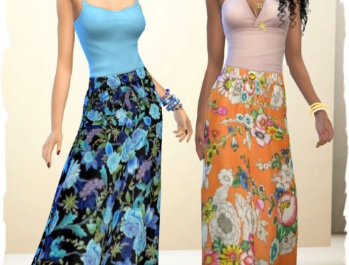 Skirt Spring by Chalipo at All 4 Sims