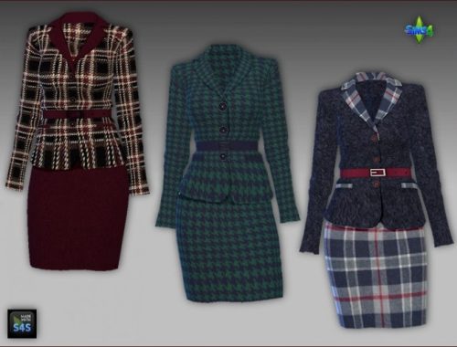 Skirt with jacket outfit by Mabra at Arte Della Vita