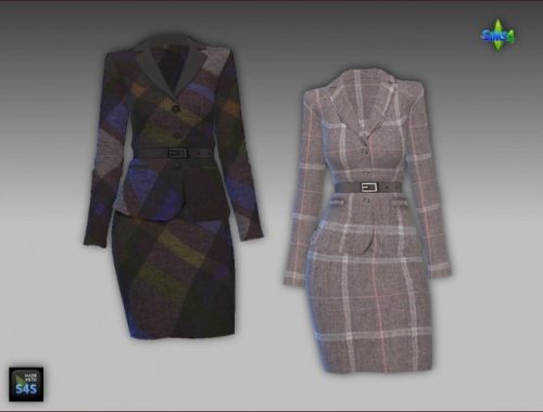 Skirt with jacket outfit by Mabra at Arte Della Vita