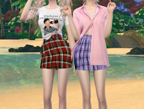 Skirts and shirts at NEWEN