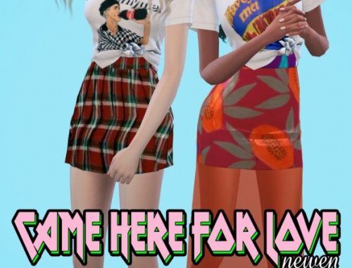 Skirts and shirts at NEWEN