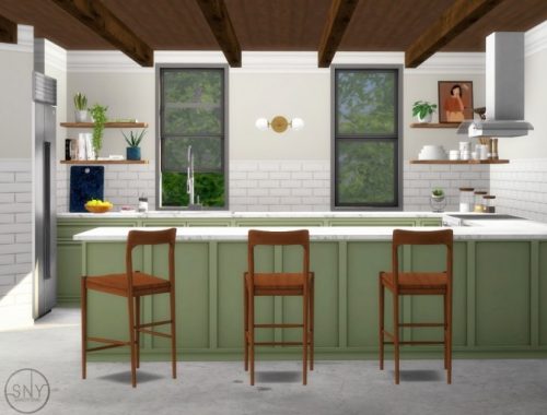 Skog dining set at Sanoy Sims