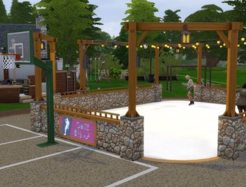Skuleparken (The School’s Park) at KyriaT’s Sims 4 World