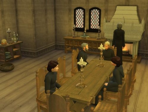 Skyrim Noble Furniture Stand at Mara45123