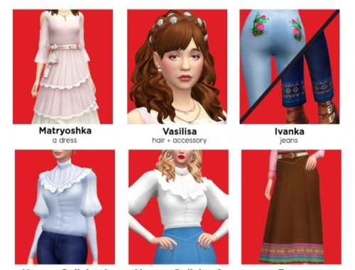 Slavic allure cc pack by joliebean x clumsyalienn