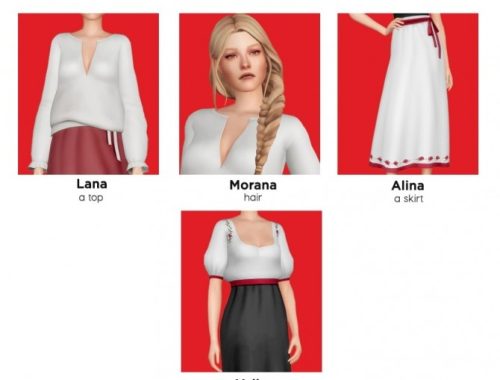 Slavic allure cc pack by joliebean x clumsyalienn