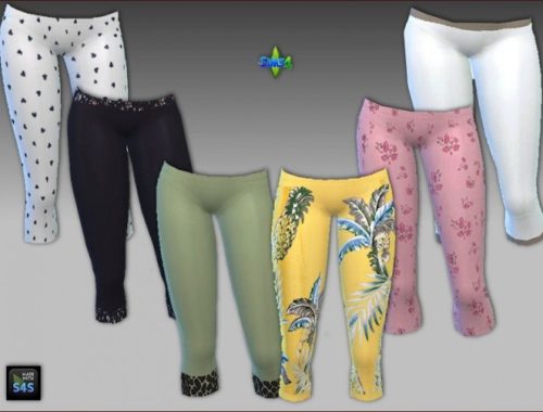 Sleep shirts with leggings by Mabra at Arte Della Vita