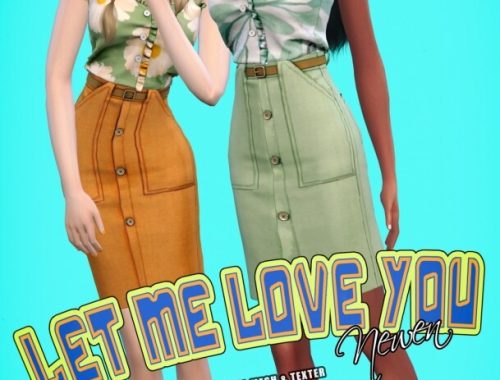 Sleeveless frill top, skirt and dress at NEWEN