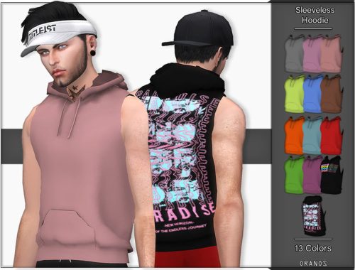 Sleeveless Hoodie