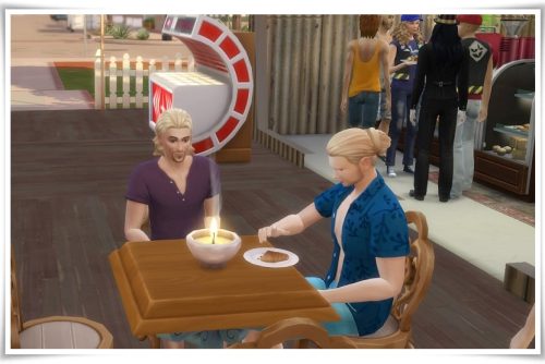 Slick Back Half Long Hair at Birksches Sims Blog