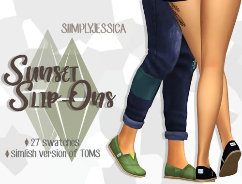 Slip-On Toms (Simlish)