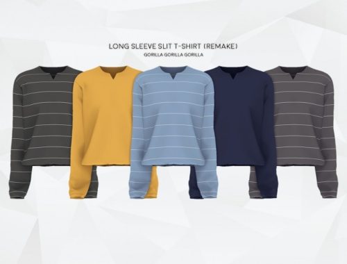 Slit T-Shirt Remake at Gorilla