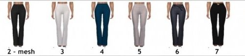 SLYD’S FLOOR LENGTH PANTS RECOLOUR at Sims4Sue