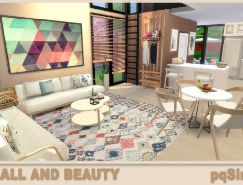 Small and Beauty Home at pqSims4