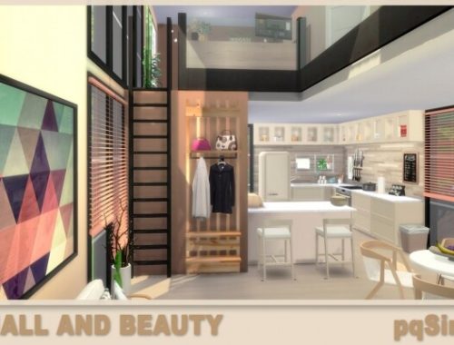 Small and Beauty Home at pqSims4