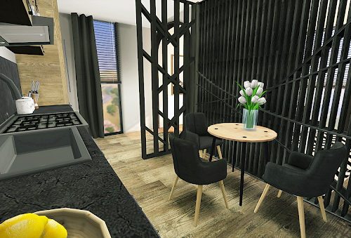 Small Apartment Livingroom at Liney Sims