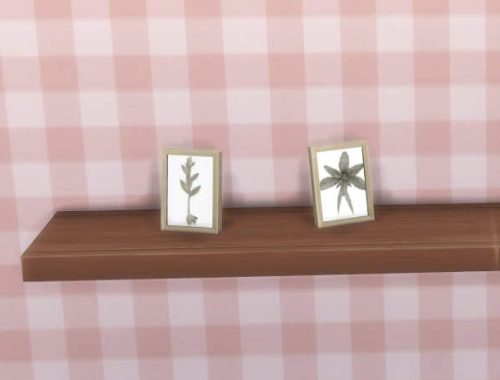 Small botanical drawings at KyriaT’s Sims 4 World