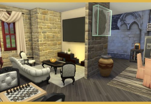 Small castle by Kosmopolit at Blacky’s Sims Zoo
