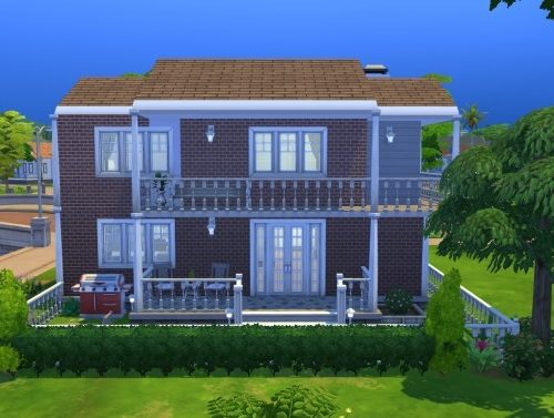 Small Cozy Family Home by xperimental.sim at Mod The Sims