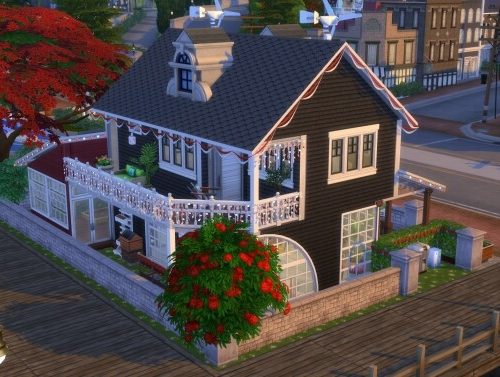 Small house by Bouckie at L’UniverSims
