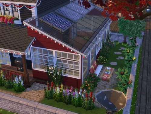 Small house by Bouckie at L’UniverSims
