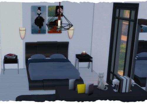 Small modern house by Chalipo at All 4 Sims