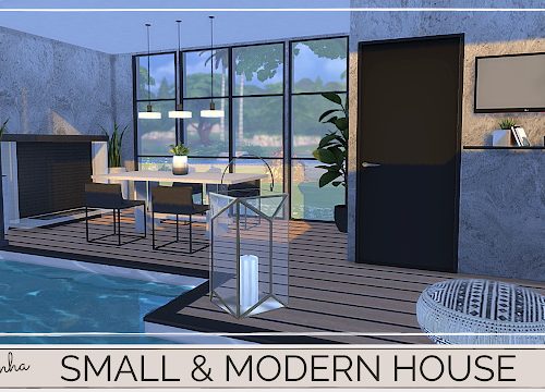 SMALL & MODERN HOUSE II at Dinha Gamer