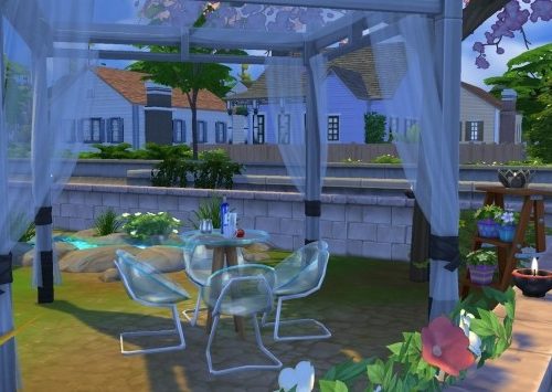 Small Modernity house by Coco Simy at L’UniverSims