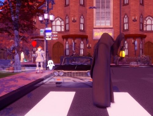 Small Salem – The city of witches at Lily Sims