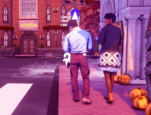 Small Salem – The city of witches at Lily Sims