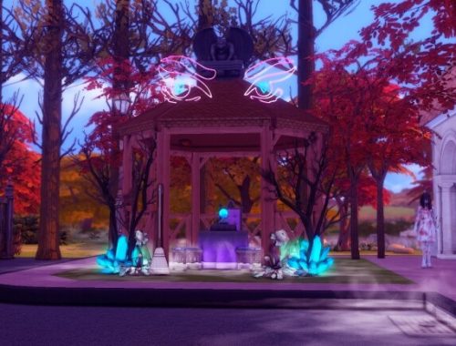 Small Salem – The city of witches at Lily Sims