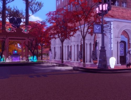 Small Salem – The city of witches at Lily Sims