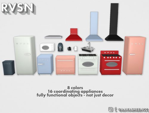 SMEGlish Retro Kitchen Appliances - Large