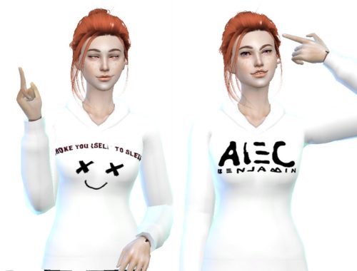 [smile] Female Merch Hoodie