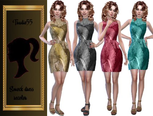Smock dress recolor