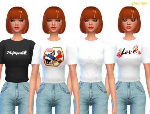 Snazzy Tucked Tees- Mesh Needed