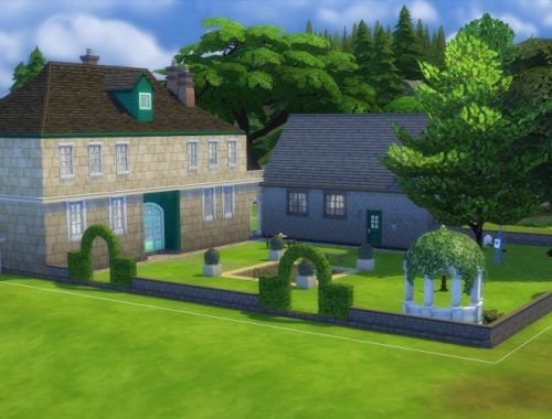 Snowhill Manor at KyriaT’s Sims 4 World